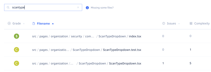 Finding specific files